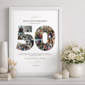 cuadro a4 conmemorativo ocasión especial