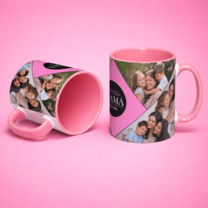 taza rosa día de la madre, con empaque especial